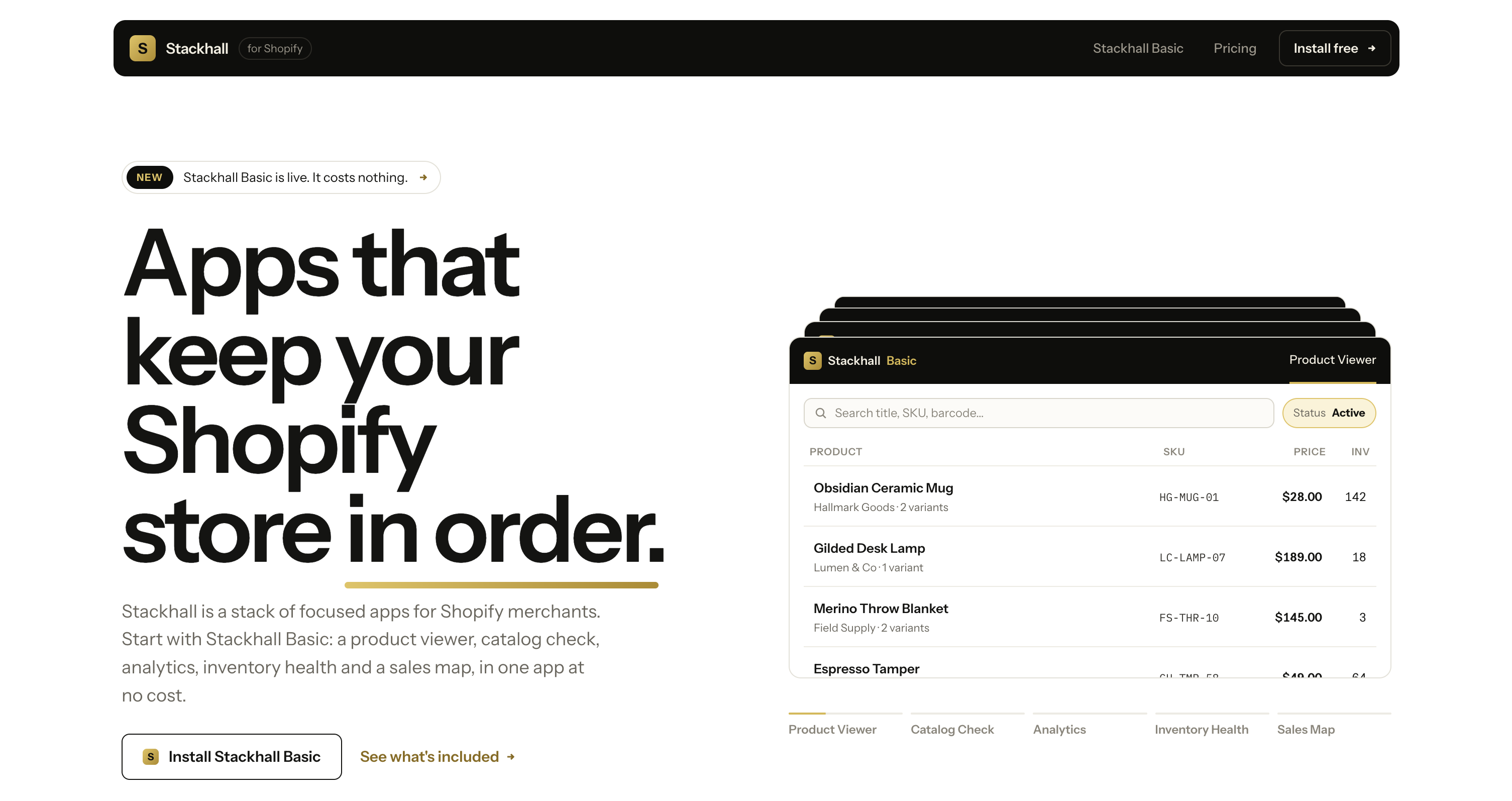 Shopify admin screenshot
